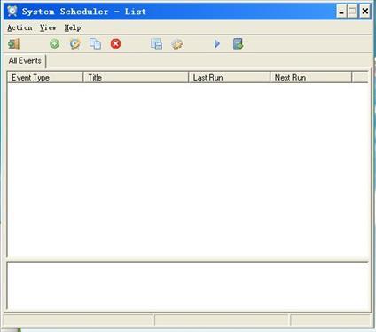 System Scheduler