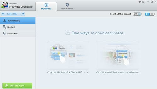 iSkysoft Free Video Downloader