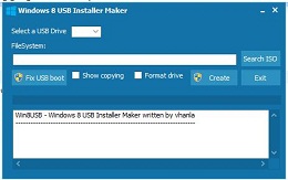 Windows 8 USB Installer Maker