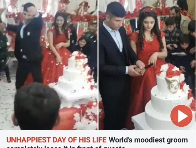 新郎婚礼上播放