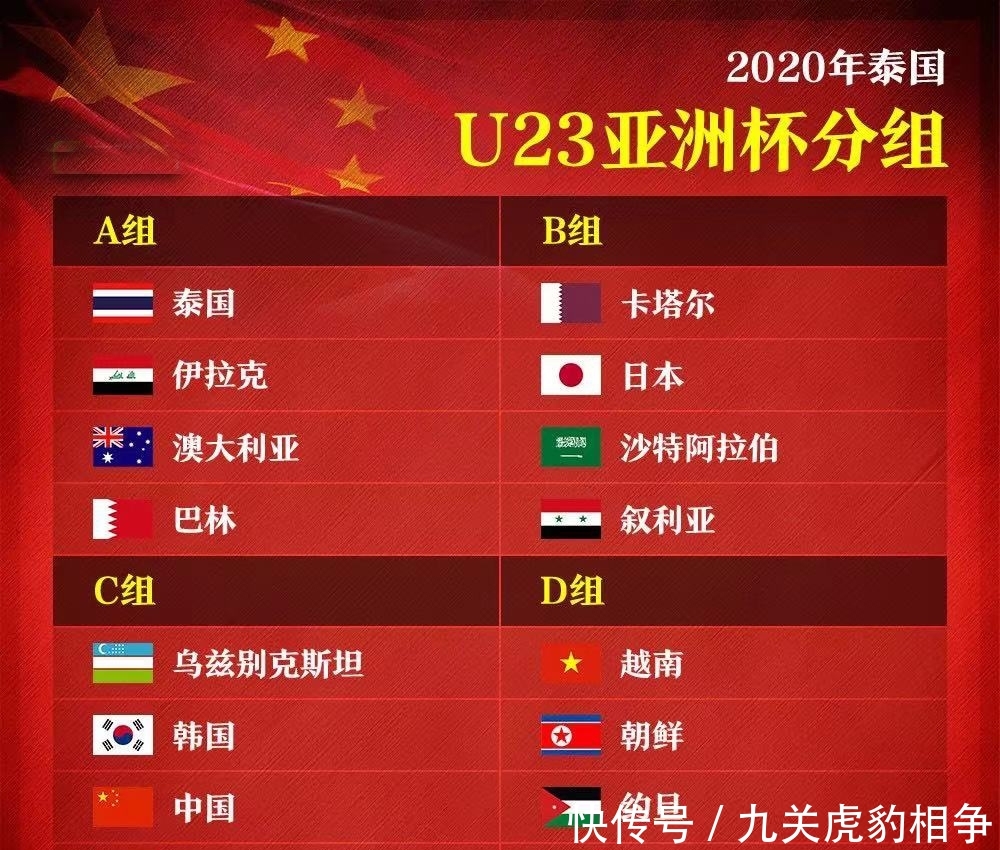 泰国u23男足出线对阵