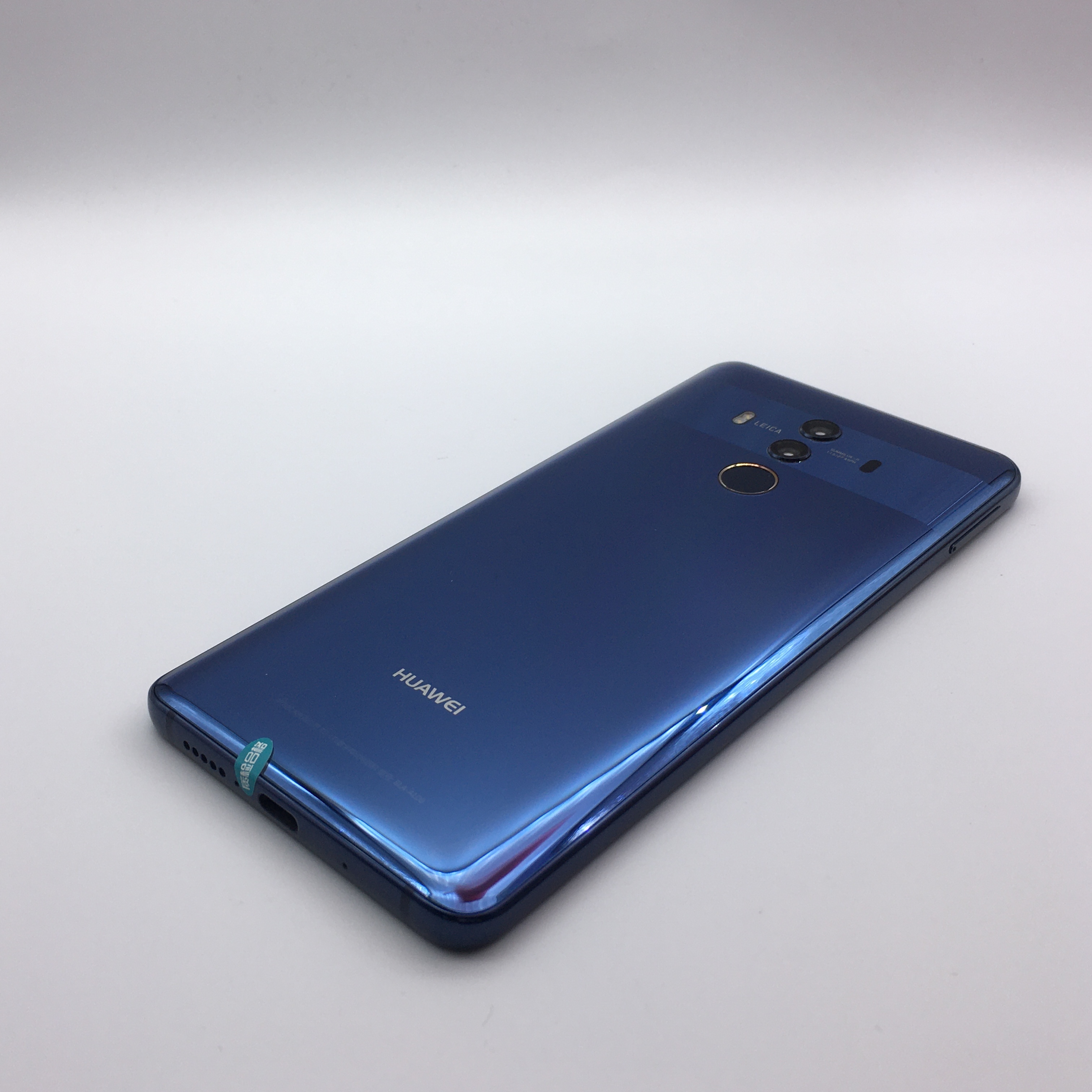 官方质检9成新 全网通 蓝色 国行 6g/64g 华为 mate10 pro