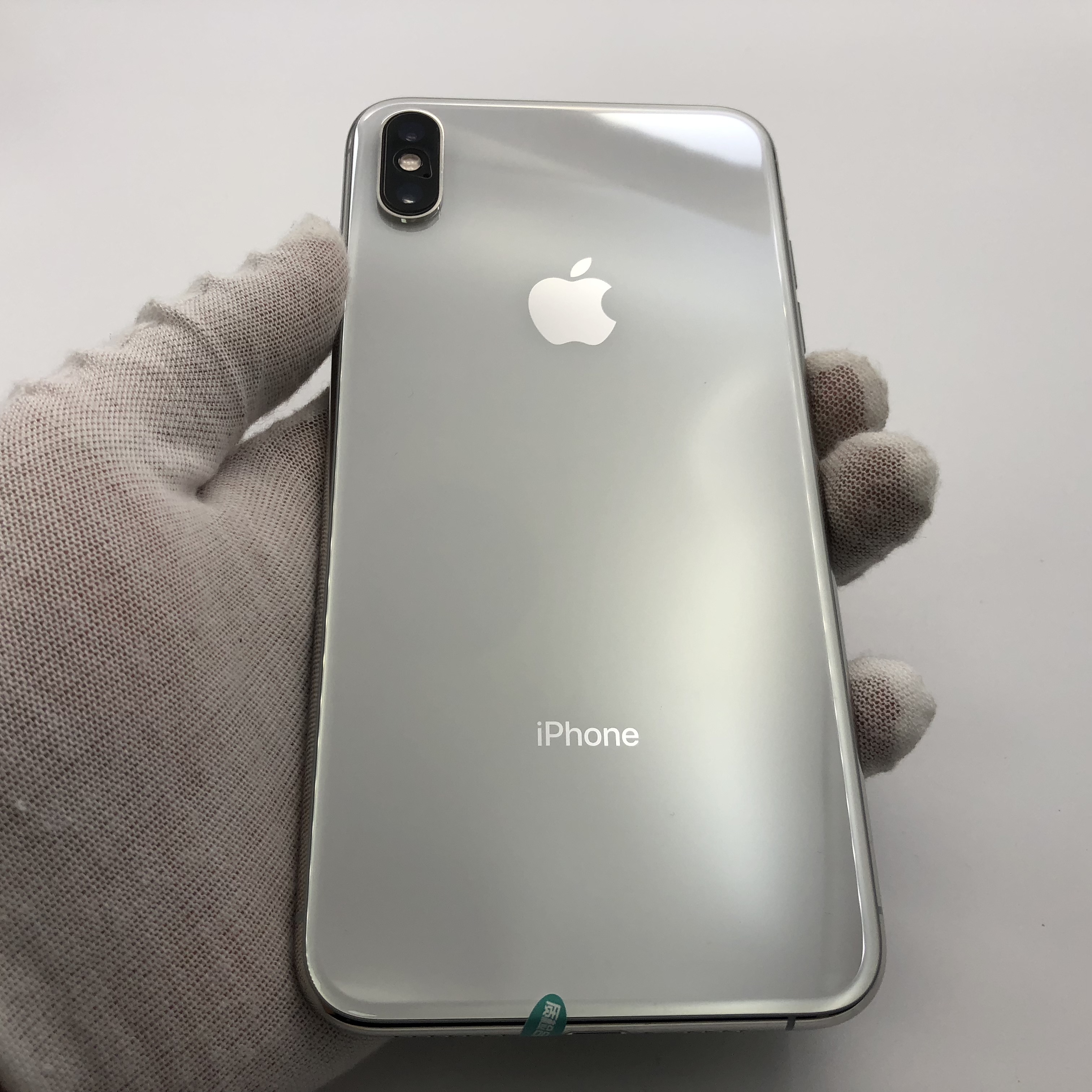 官方质检95成新 全网通 银色 256g 国行 苹果 iphone xs max