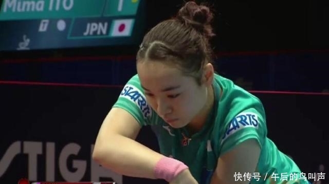 女乒陈梦对伊藤