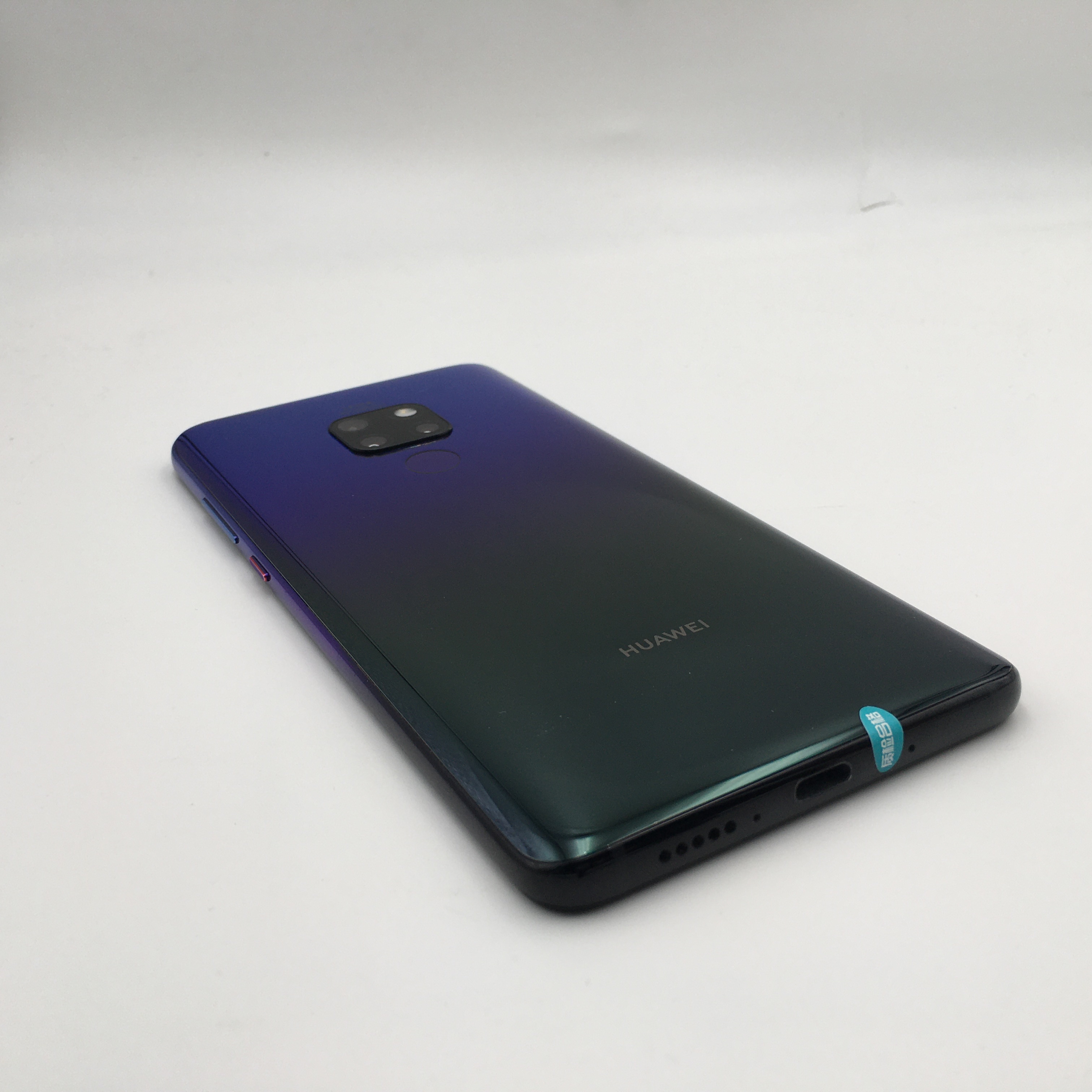 官方质检8成新及以下 全网通 极光色 6g/128g 国行 华为 mate20