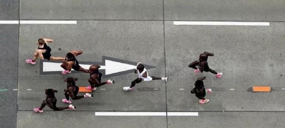 马拉松跑下来了