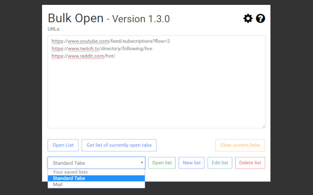 Bulk URL Opener